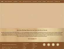 Tablet Screenshot of harivihar.com